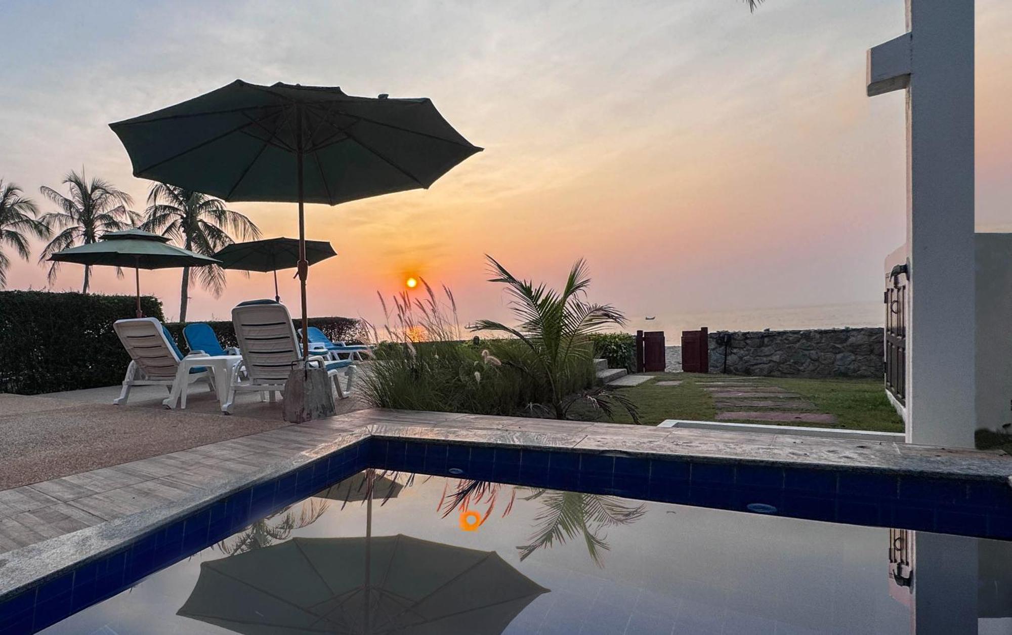 Absolute Beachfront Villa Ban Huai Yang Dış mekan fotoğraf